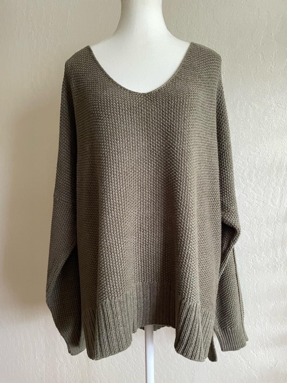 Lucky Brand olive green  sweater